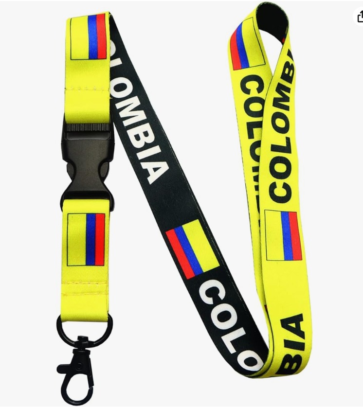 Colombia Lanyard