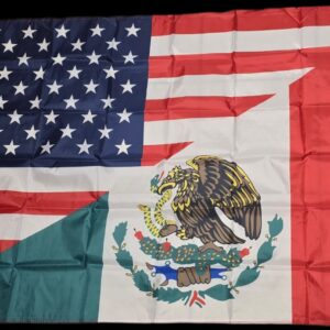 USA-Mexico Flag
